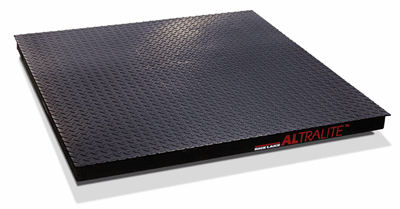Rice Lake Altralite™ Portable Low-Profile Anodized Aluminum Floor Scale
